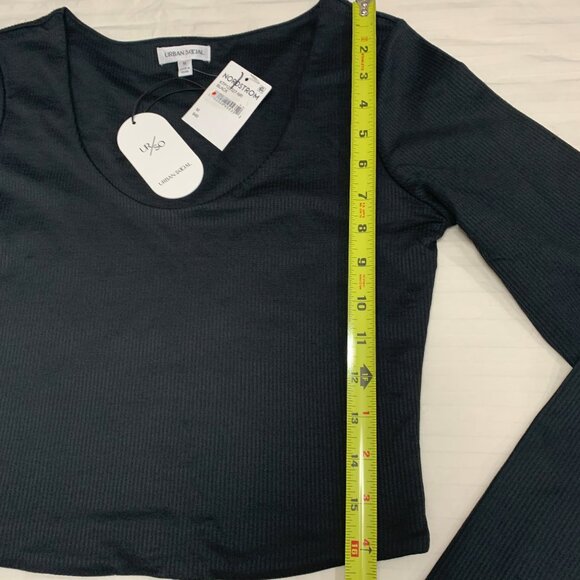 ๐ฆ๐ฆ๐ฆ NWT URBAN SOCIAL WOMENS LONG SLEEVE CROP TOP SIZE M ๐ฆ๐ฆ๐ฆ - Picture 6 of 11